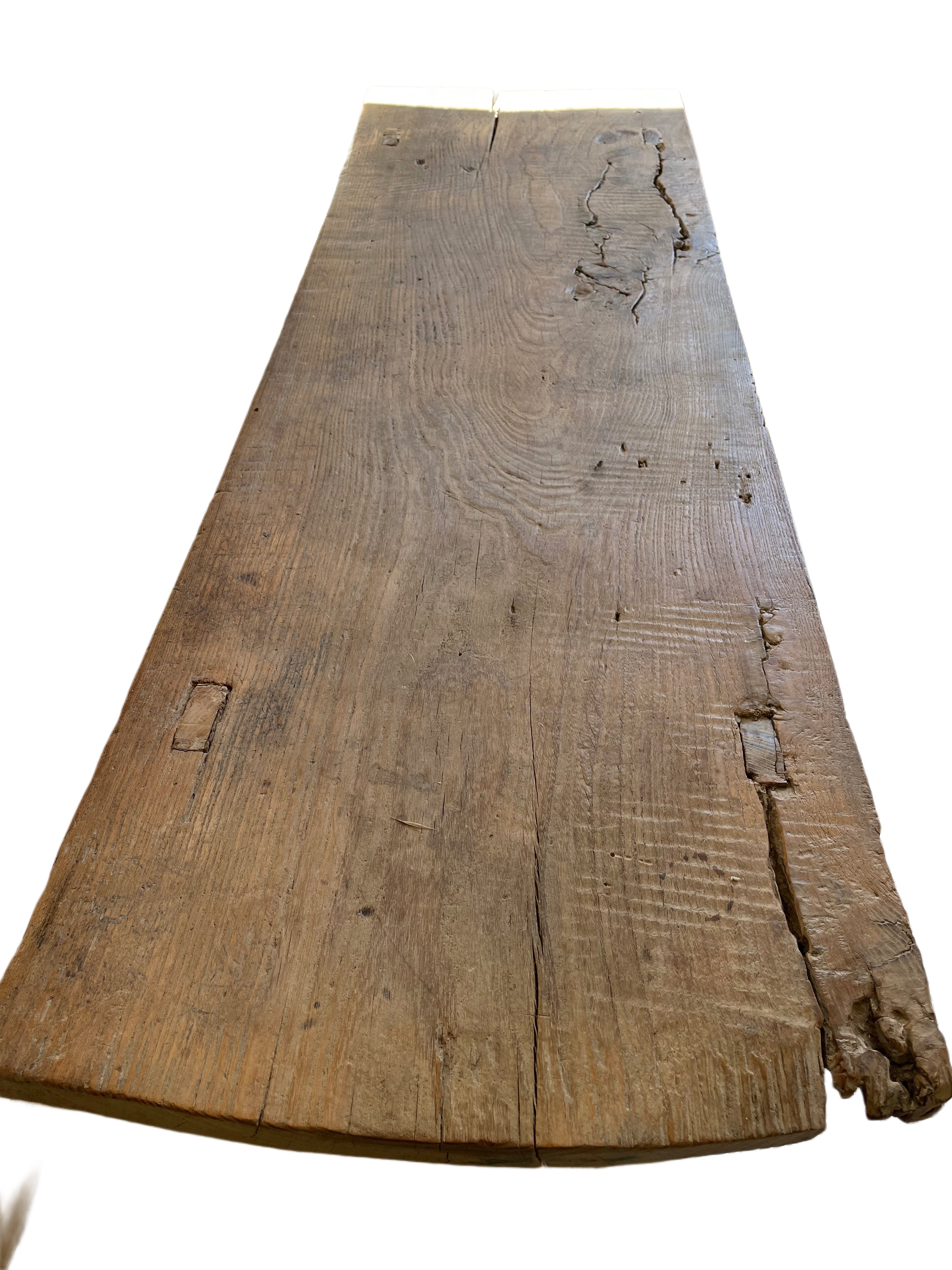 ANTIQUE Elmwood Coffee Table