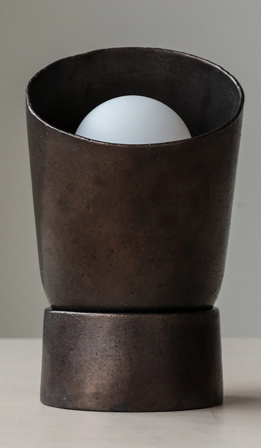 STUDIO HENRY WILSON Spot Light/ Table Lamp, Blackened Finish