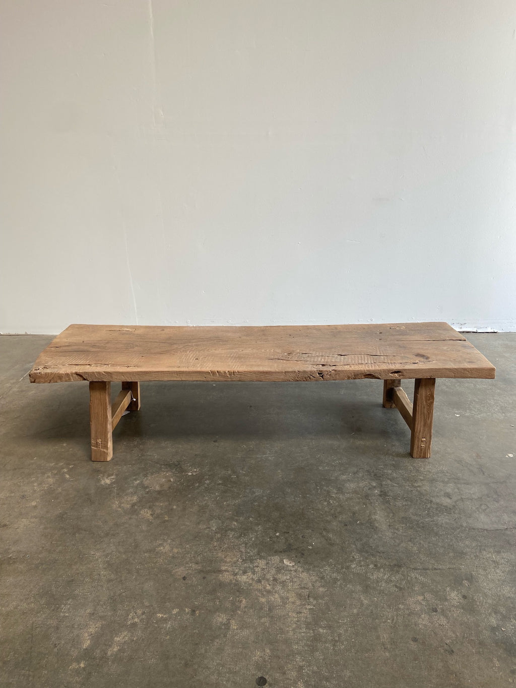 ANTIQUE Elmwood Coffee Table