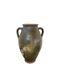 ANTIQUE Large Green Vase